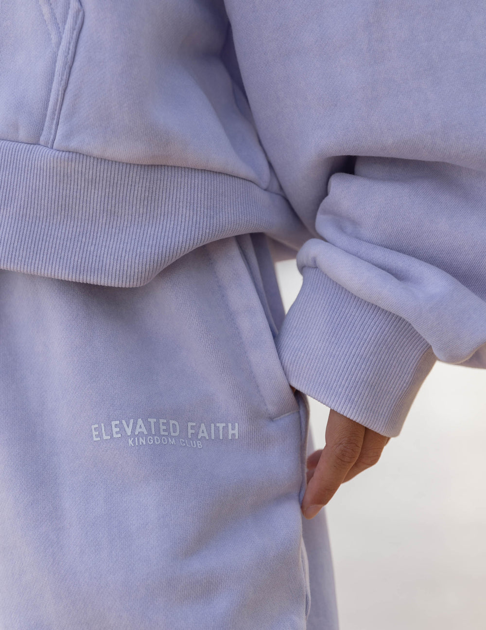 Kingdom Club Lavender Wide Leg Sweatpant