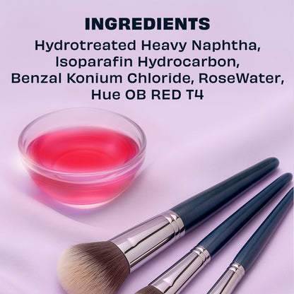 Original Rose Makeup Brush Cleaner 8 oz
